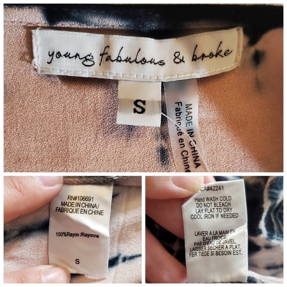 *SOLD* YFB Jillian Tie-Dye Maxi Dress - Picture 5 of 7